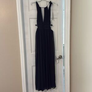 Elegant Black Evening Gown